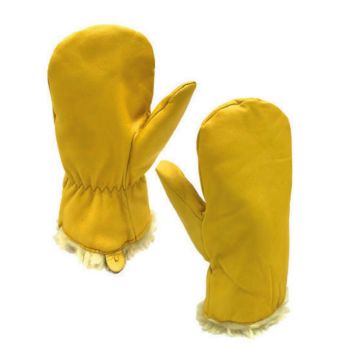 Full Grain Leather Youth Mitten