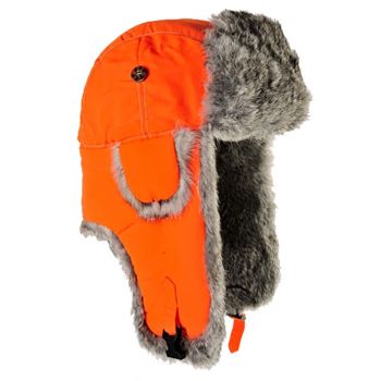Blaze Supplex Bomber with Real Grey Rabbit Fur