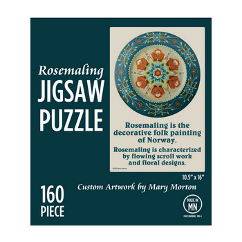 Rosemaling Jigsaw Puzzle