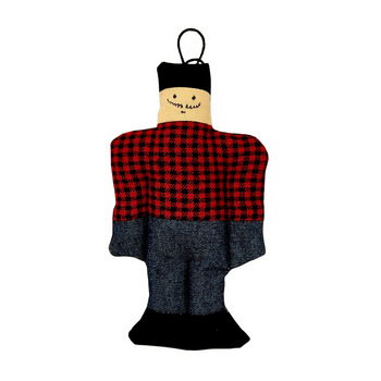 Small Paul Bunyan Christmas Ornament
