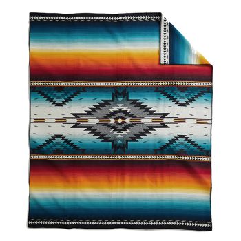 Saltillo Sunset Blanket
