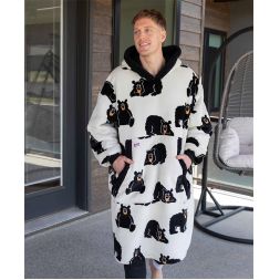 Family Bear Blanket Hoodie