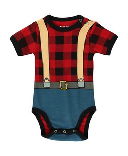  - Lumberjack Infant Creeper Onesie