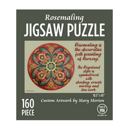  - Rosemaling Jigsaw Puzzle