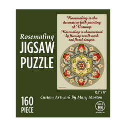  - Rosemaling Jigsaw Puzzle