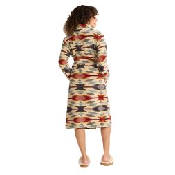 Wyeth Trail Cotton Terry Velour Bathrobe