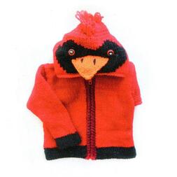  - Cardinal Kid's Animal Sweater
