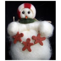  - Decorating Time - Wooly® Primitive Snowman