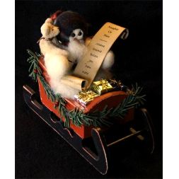 Original Wooly Snowman - Naughty or Nice - Wooly® Primitive Snowman